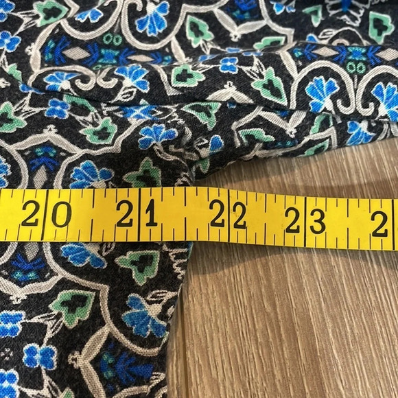 Croft & Barrow Button Down 3/4 Sleeve Top L - Picture 15 of 16